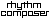 rhythm composer