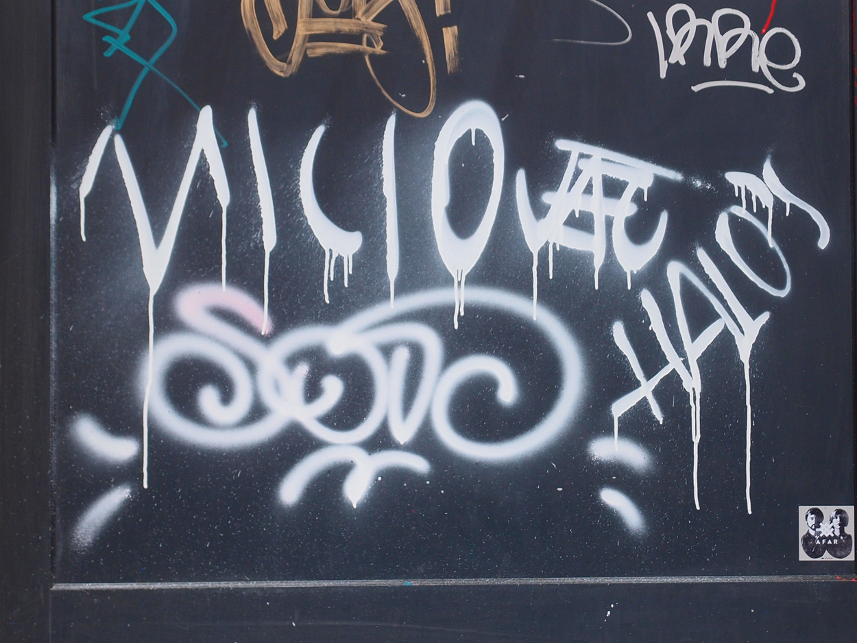 fotos de pixação em Berlim 2018/19