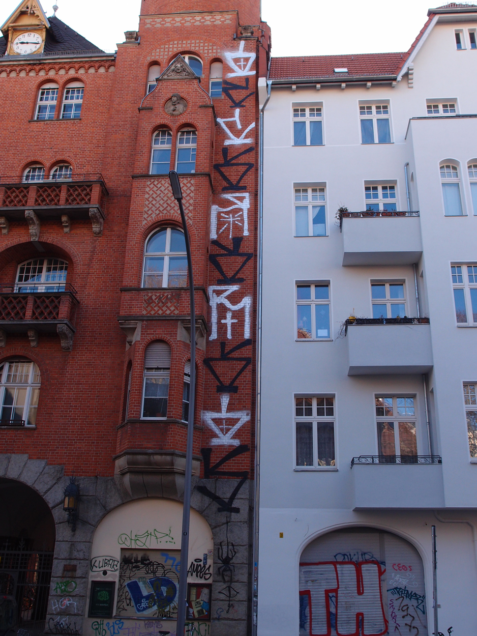 fotos de pixação em Berlim 2018/19