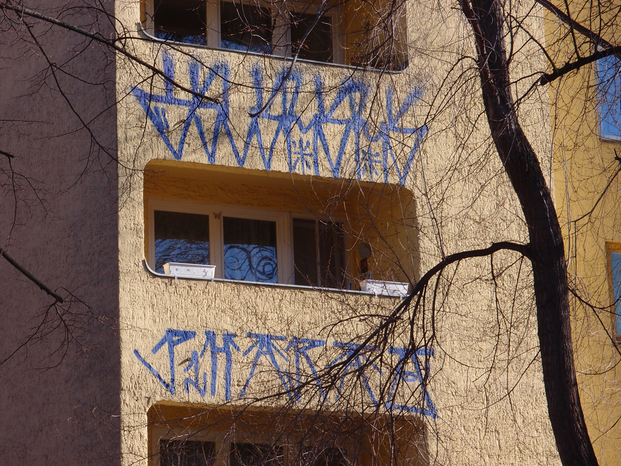 fotos de pixação em Berlim 2018/19