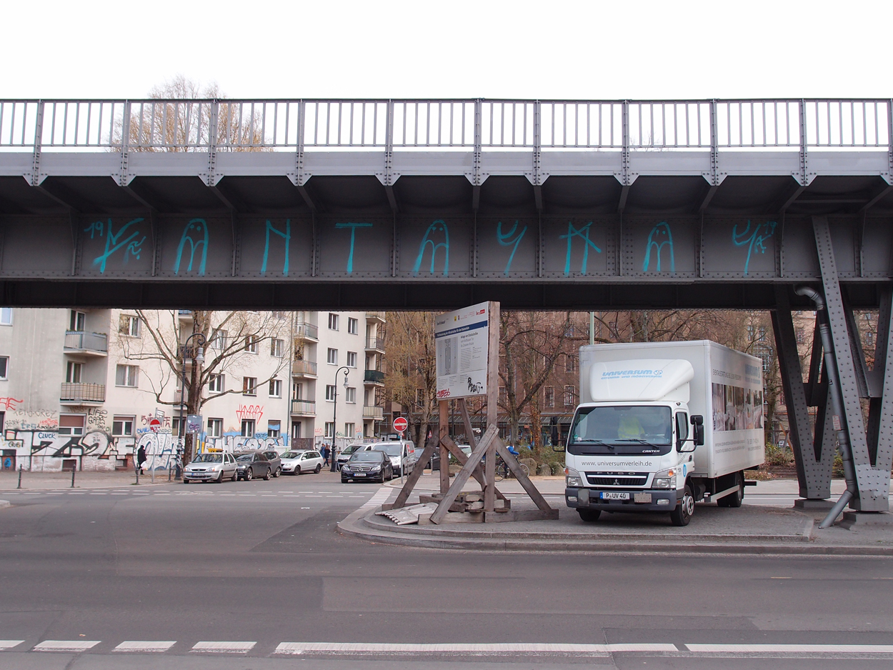 fotos de pixação em Berlim 2018/19