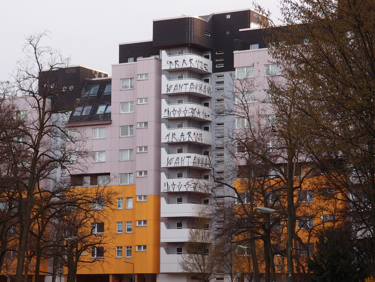 fotos de pixação em Berlim 2018/19