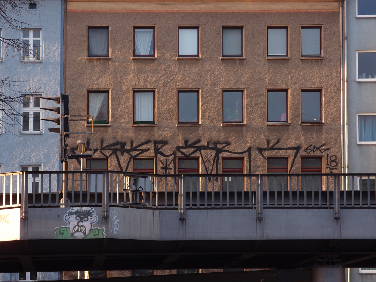 fotos de pixação em Berlim 2018/19