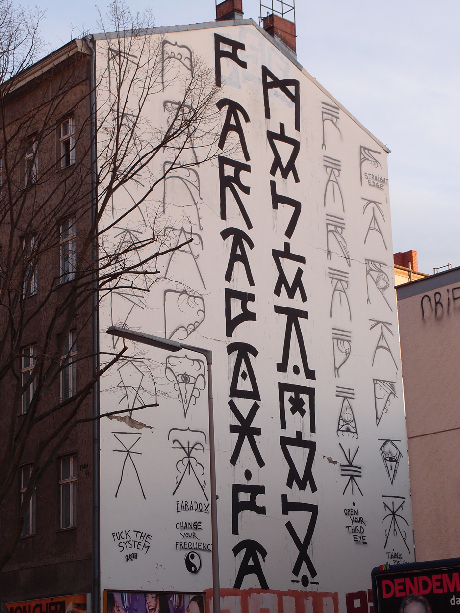 fotos de pixação em Berlim 2018/19