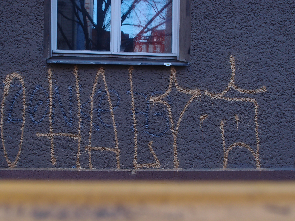 fotos de pixação em Berlim 2018/19