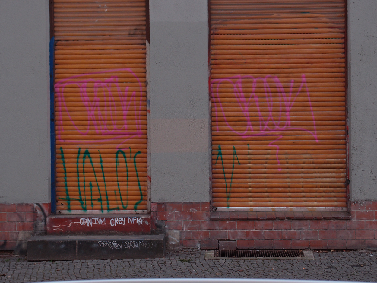 fotos de pixação em Berlim 2018/19