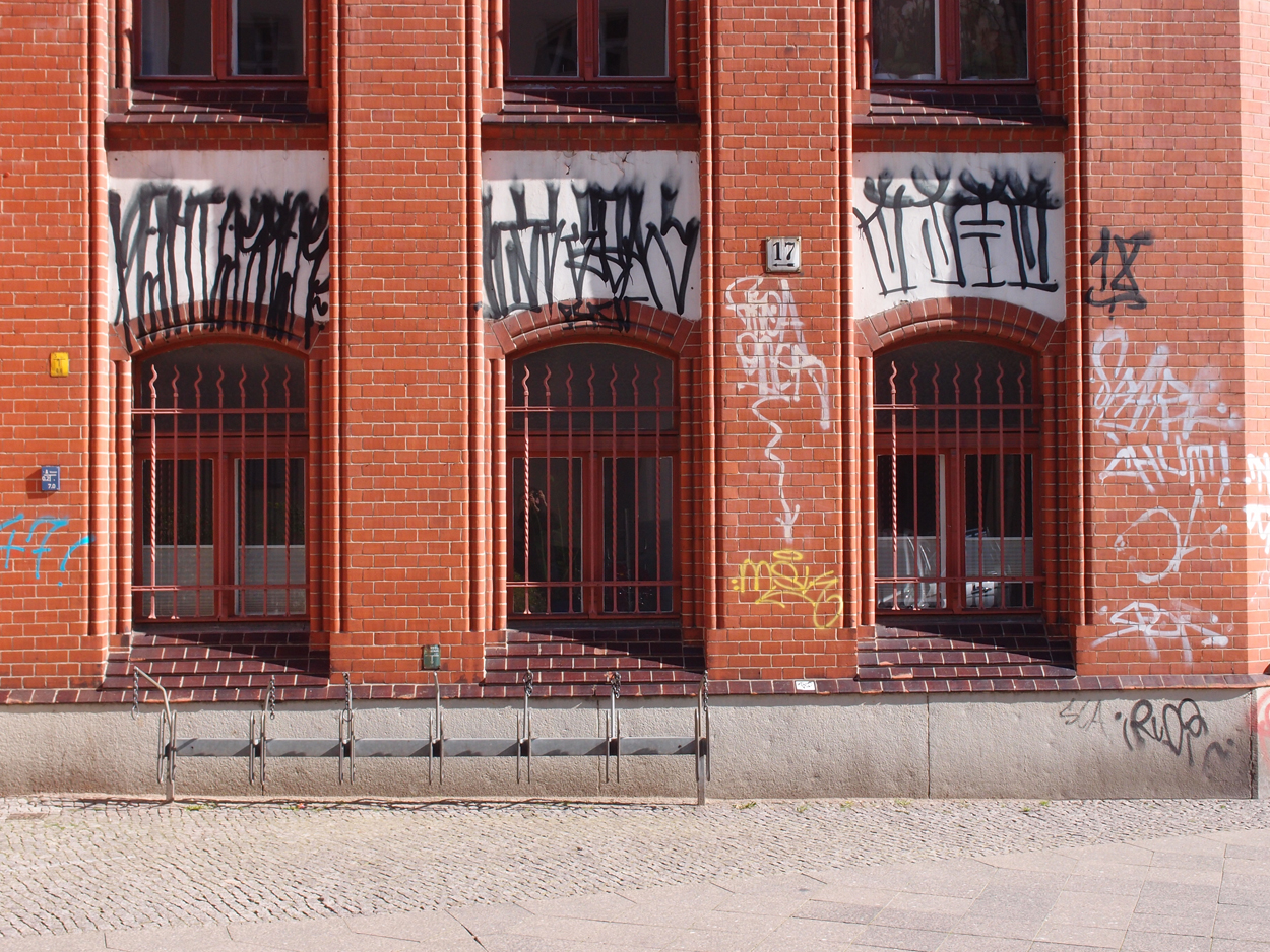 fotos de pixação em Berlim 2018/19