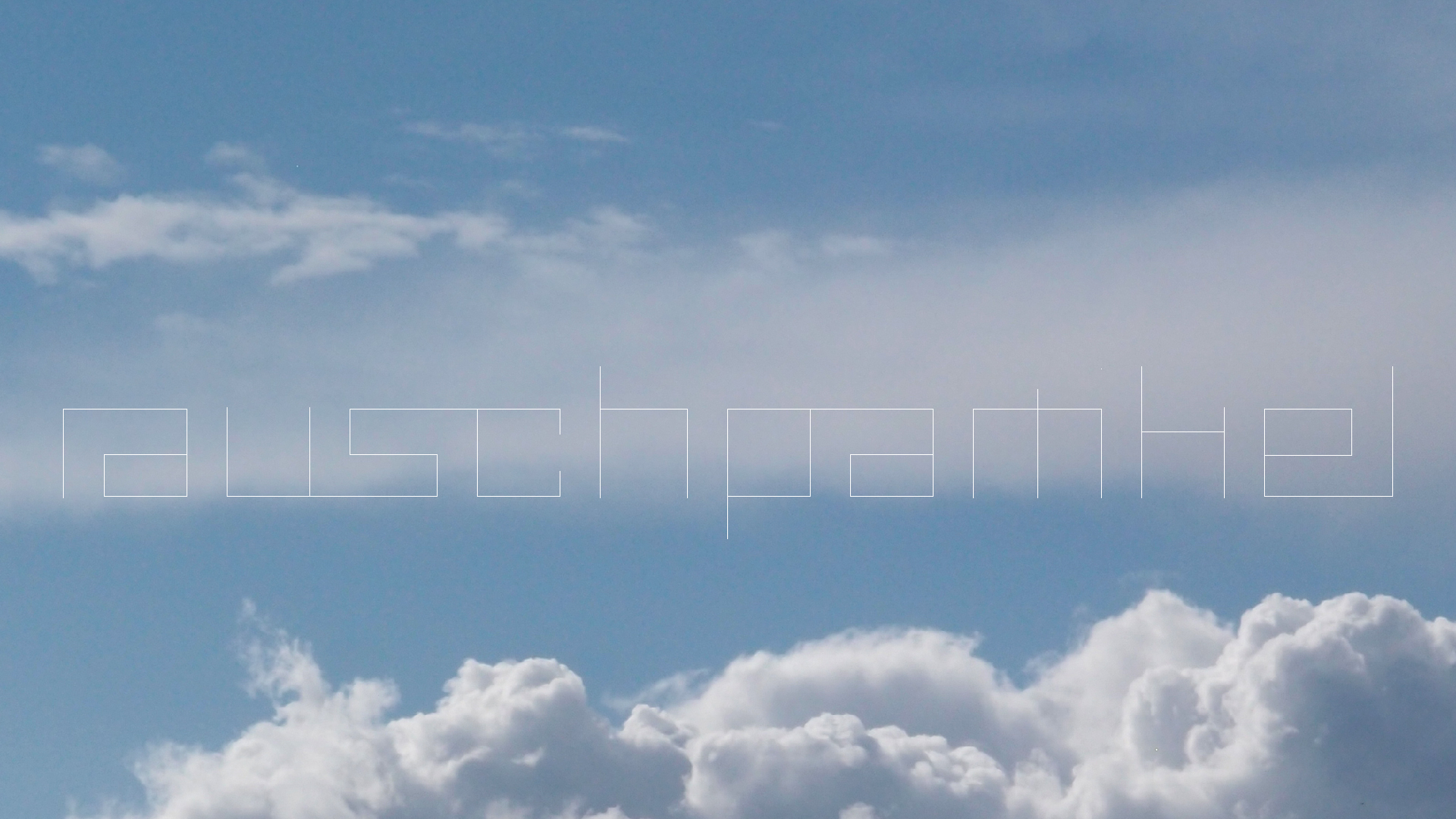 2022-09-18 Reflexe im Fenster und Wolken (Foto)