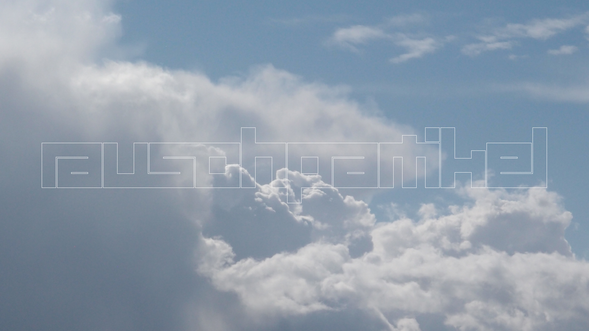 2022-09-18 Reflexe im Fenster und Wolken (Foto)