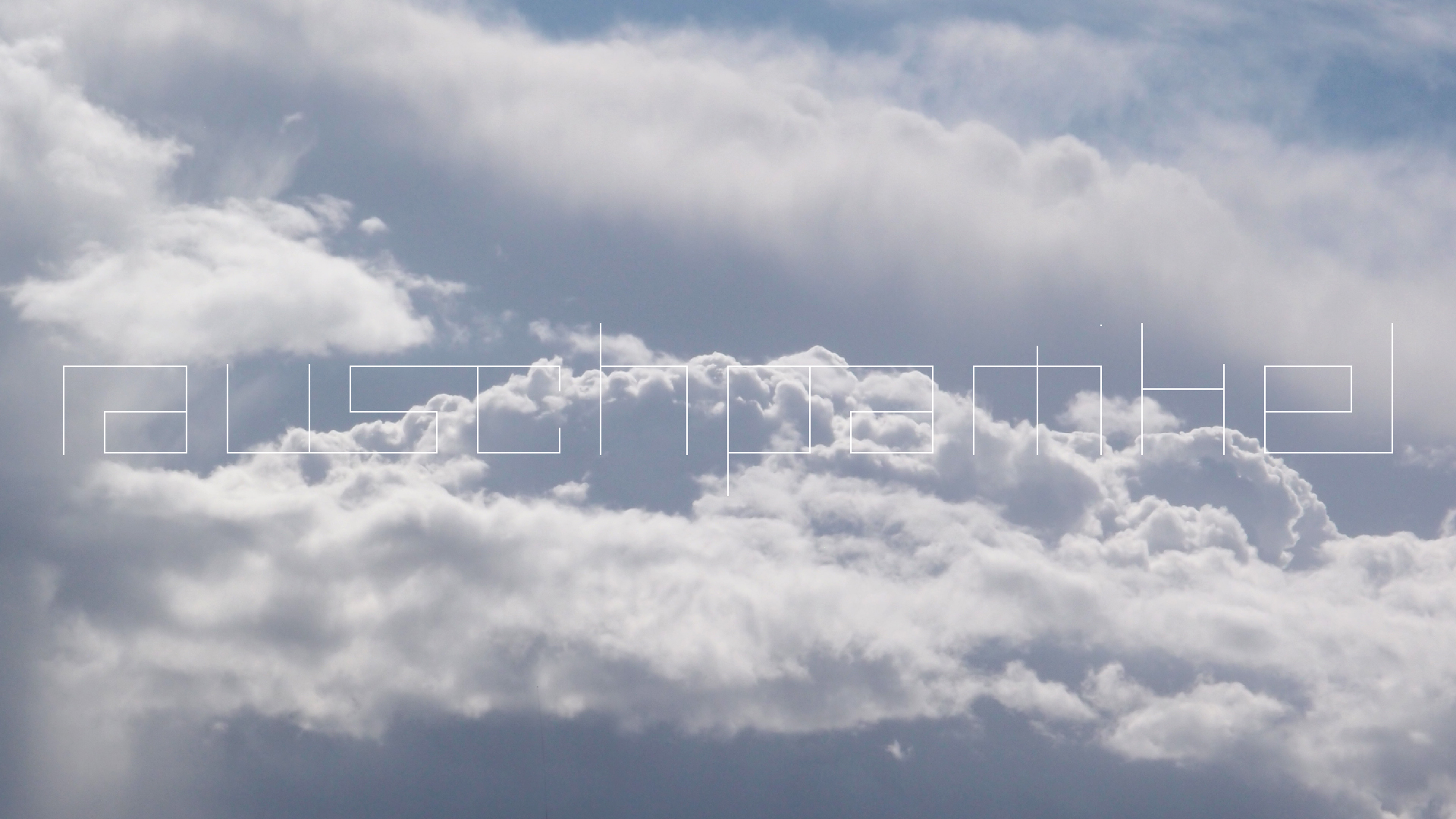 2022-09-18 Reflexe im Fenster und Wolken (Foto)