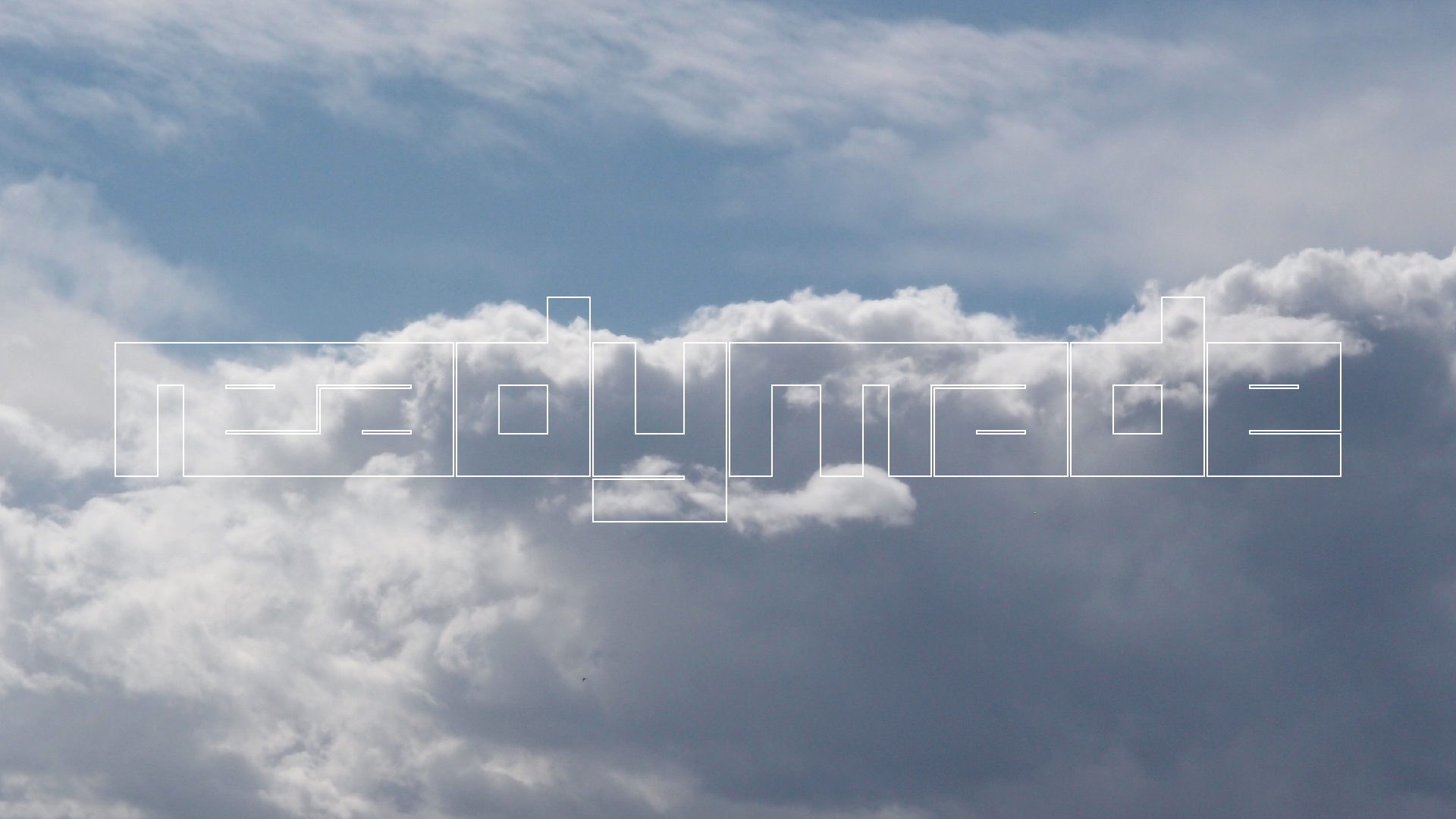 2022-09-18 Reflexe im Fenster und Wolken (Foto)