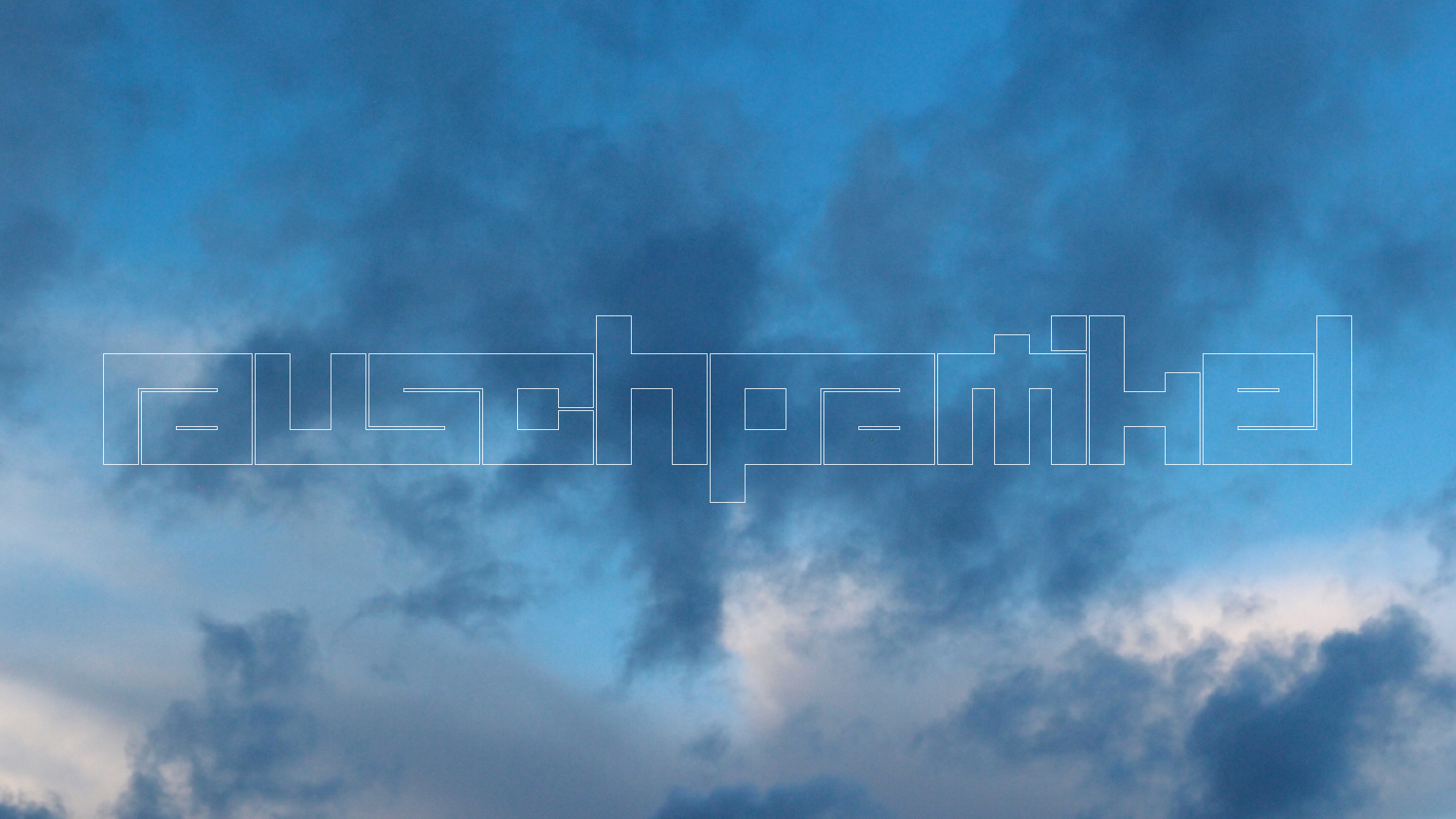 2022-09-18 Reflexe im Fenster und Wolken (Foto)