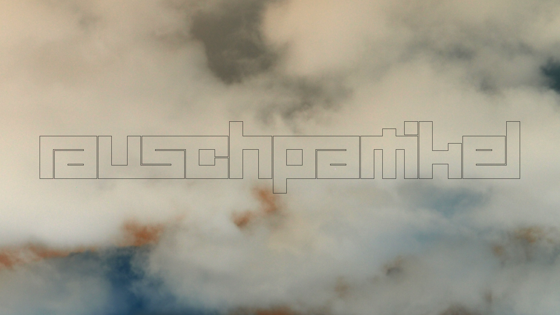 2022-09-18 Reflexe im Fenster und Wolken (Foto)