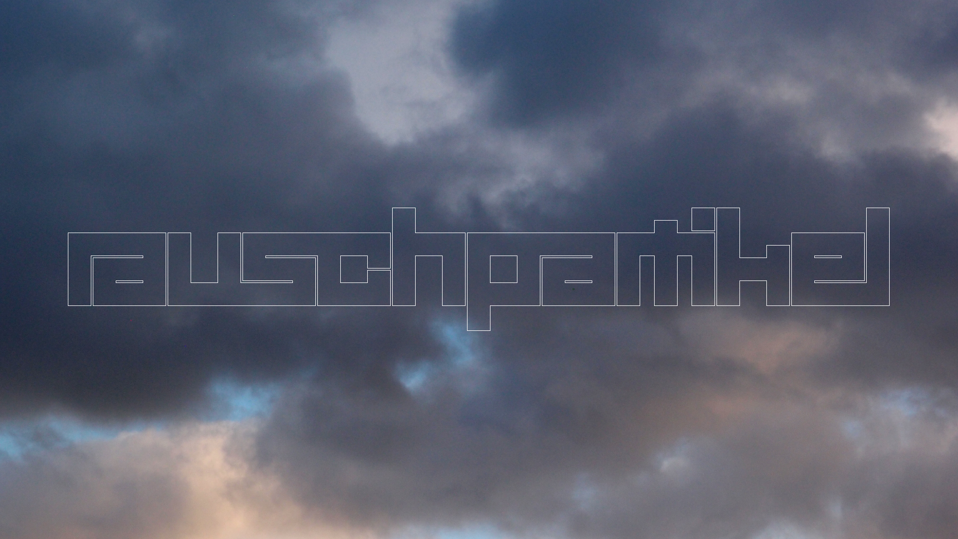 2022-09-18 Reflexe im Fenster und Wolken (Foto)