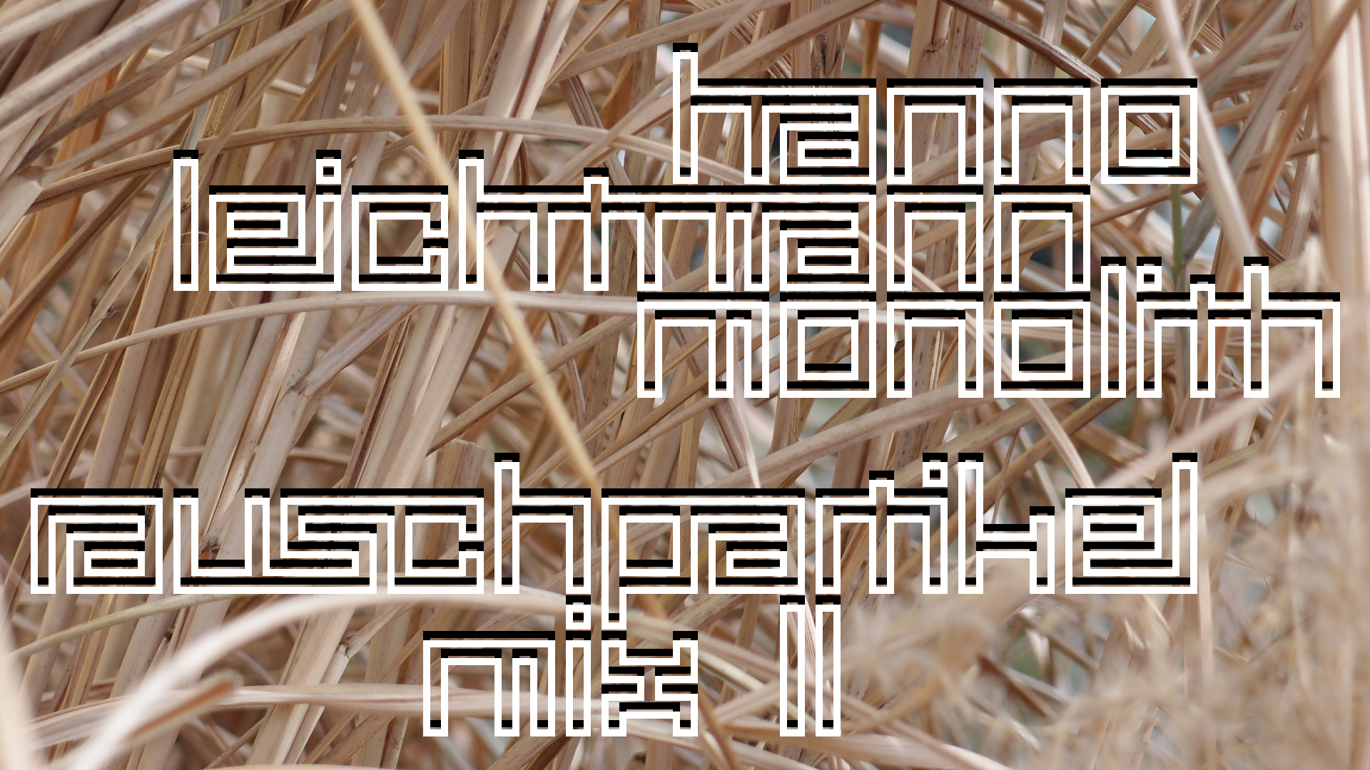 2021-02-26 Monolith - Hanno Leichtmann (Digitaler Mix)