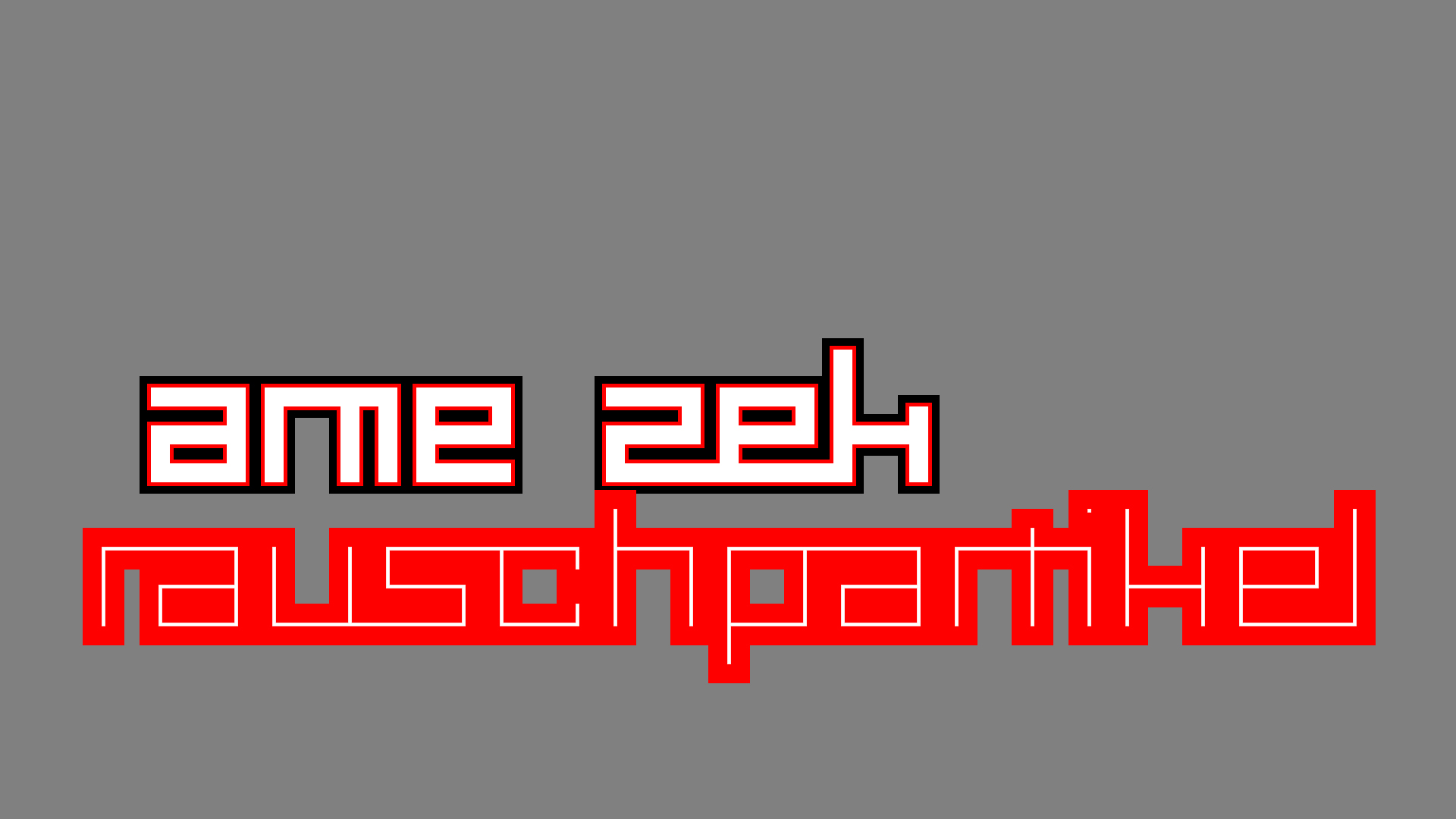 2021-04-19 Ame Zek - rauschpartikel (Vocoder Remixe) (Mixe, Typo Grafik)