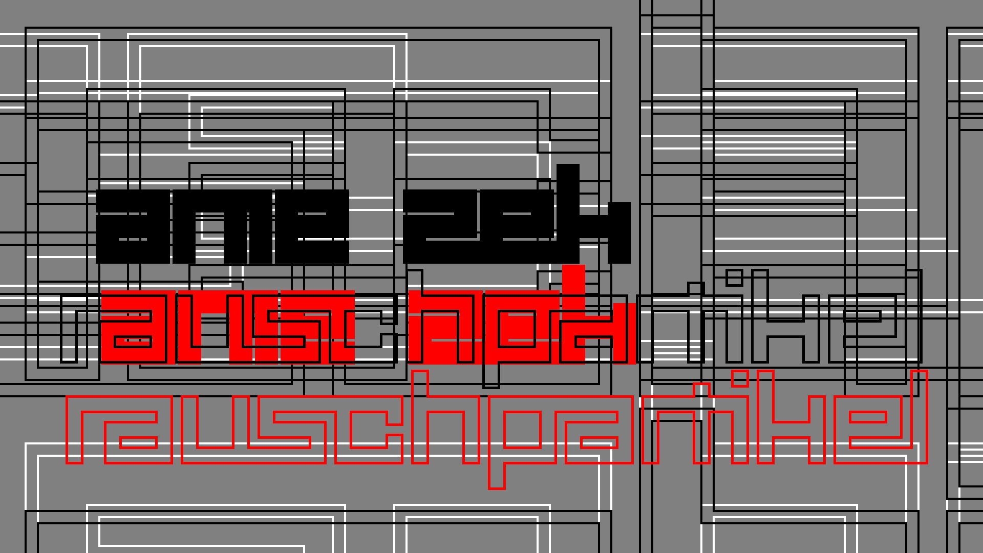 2021-04-19 Ame Zek - rauschpartikel (Vocoder Remixe) (Mixe, Typo Grafik)