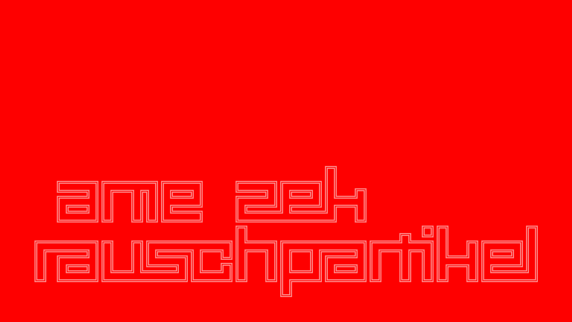 2021-04-19 Ame Zek - rauschpartikel (Vocoder Remixe) (Mixe, Typo Grafik)
