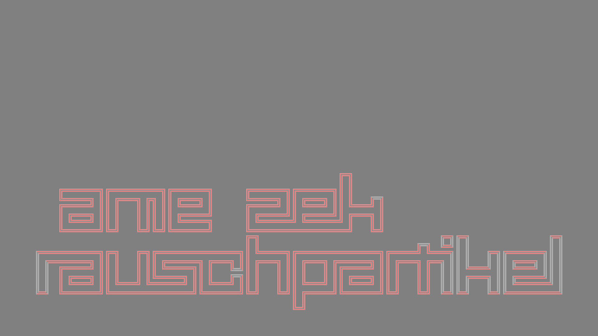 2021-04-19 Ame Zek - rauschpartikel (Vocoder Remixe) (Mixe, Typo Grafik)