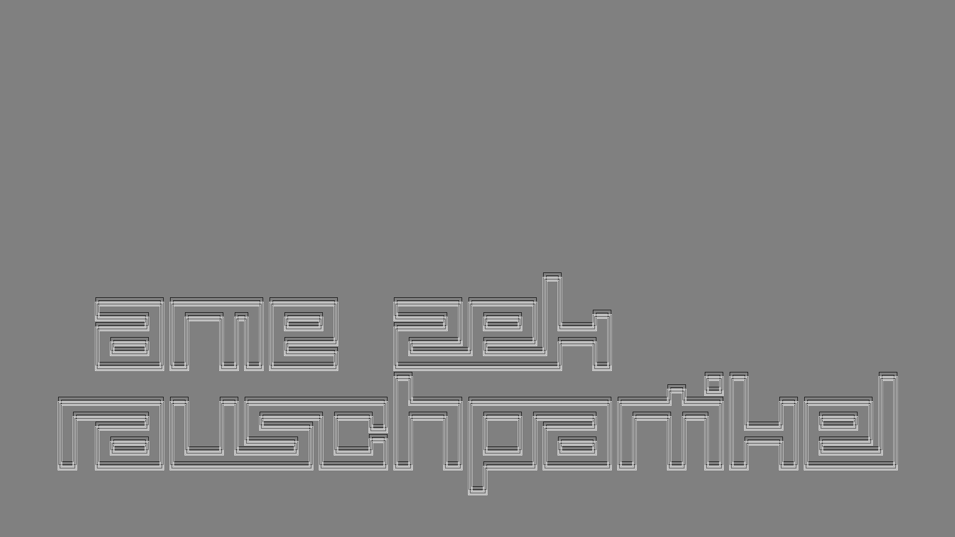 2021-04-19 Ame Zek - rauschpartikel (Vocoder Remixe) (Mixe, Typo Grafik)