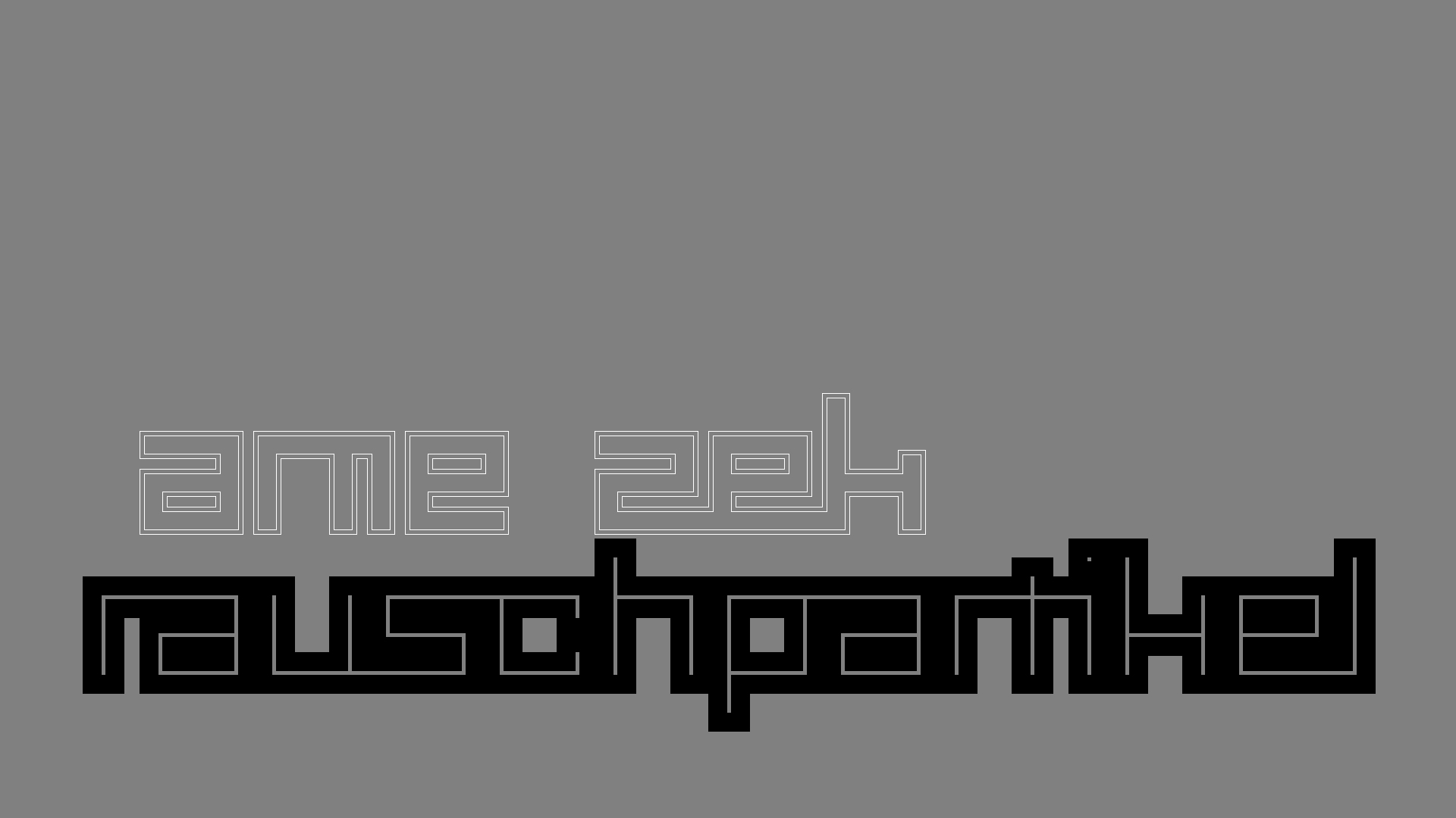 2021-04-19 Ame Zek - rauschpartikel (Vocoder Remixe) (Mixe, Typo Grafik)
