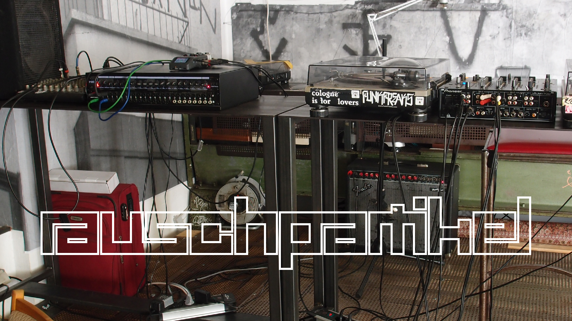 2021-10 Das Kleine Regen Rhythmus Orchester (Banjo Remix 2) (Audio, Foto, Typo Grafik)