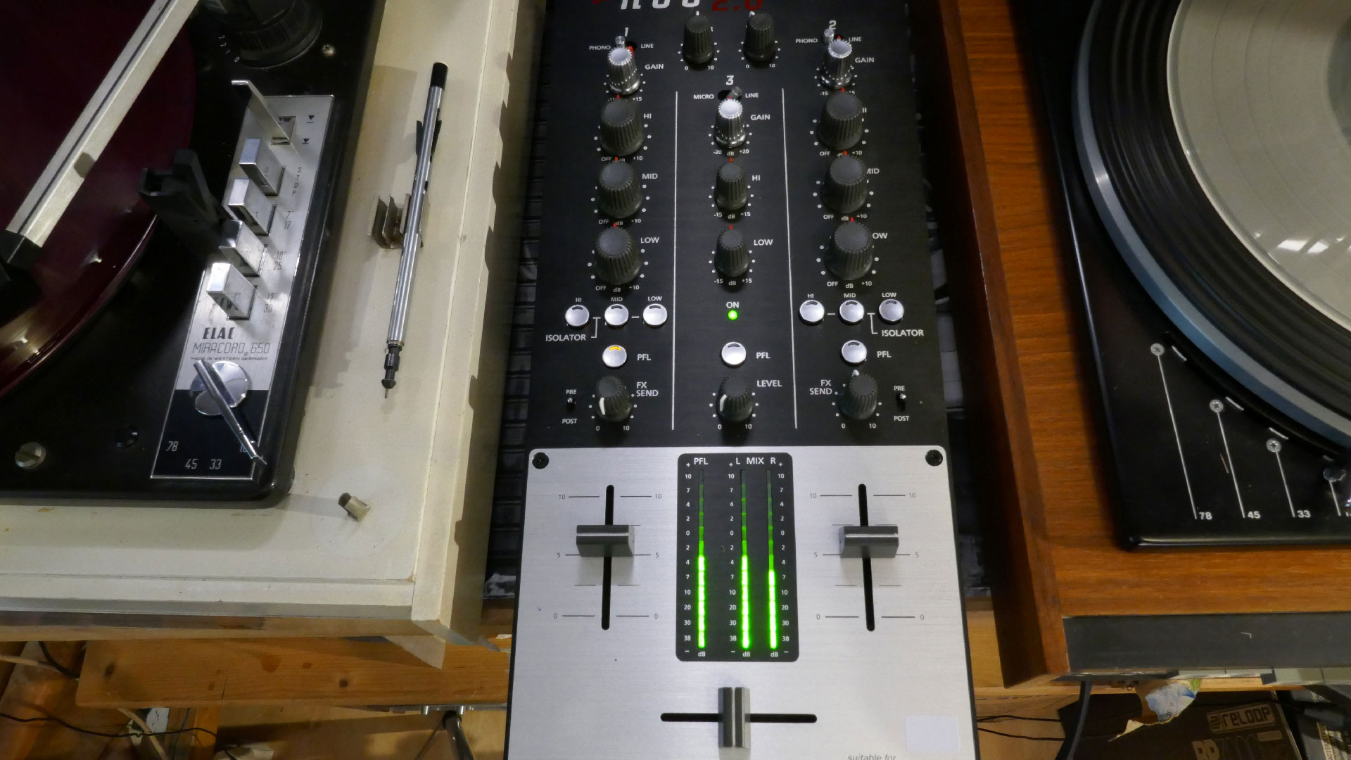 2023 rauschpartikel DJ Set-Up (Mixe)