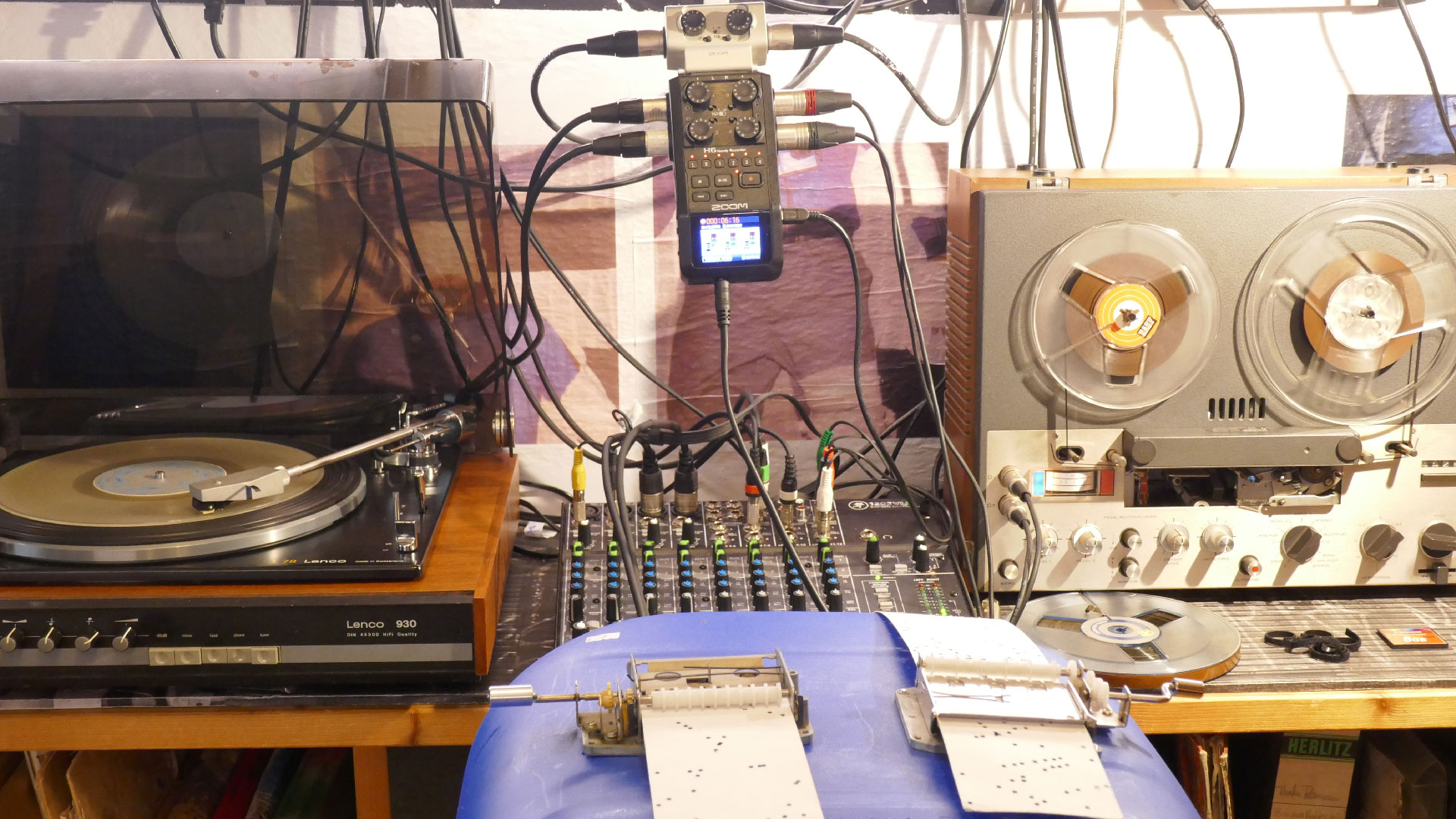 2023 rauschpartikel DJ Set-Up (Mixe)