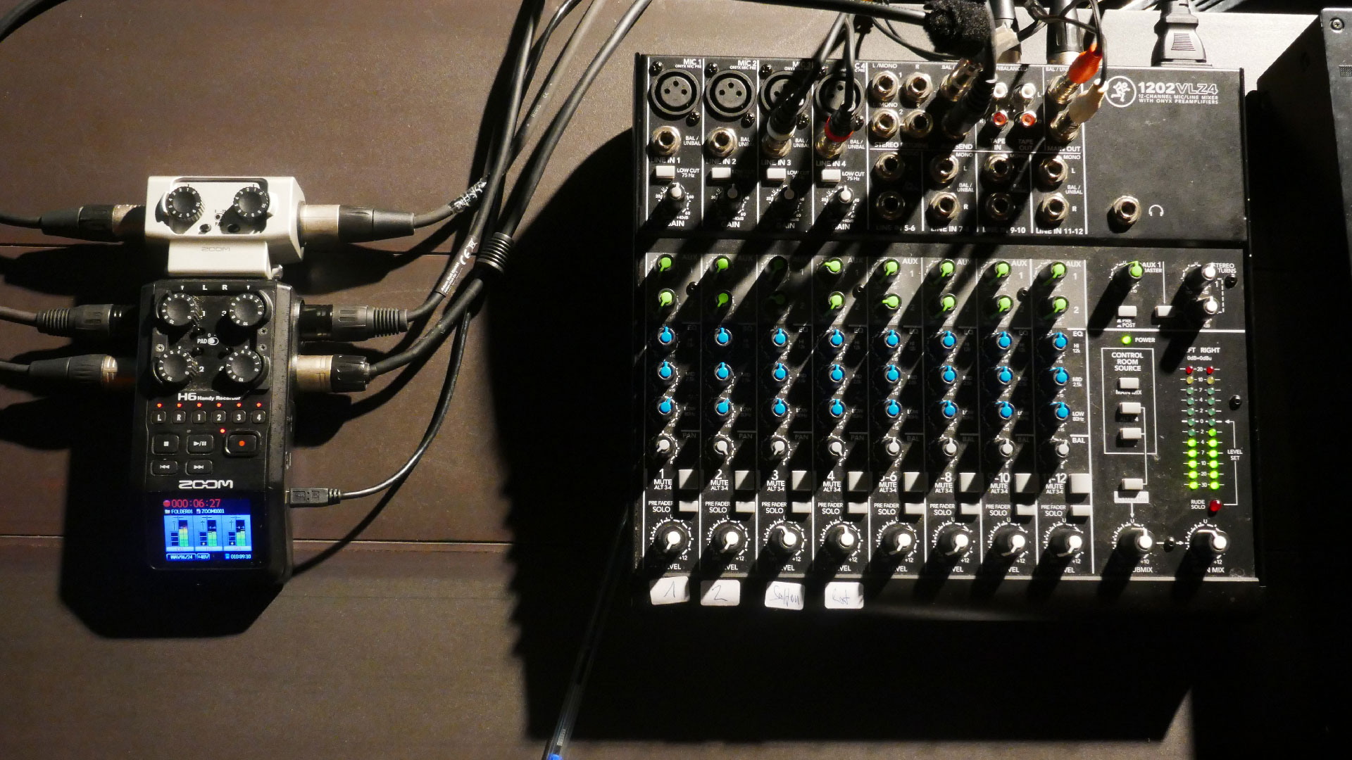 2025-08-04 Das kleine Regen Rhythmus Orchester Kupferblech (doppel mono Tape Echo Vocoder Mix 2) (Tape 26)