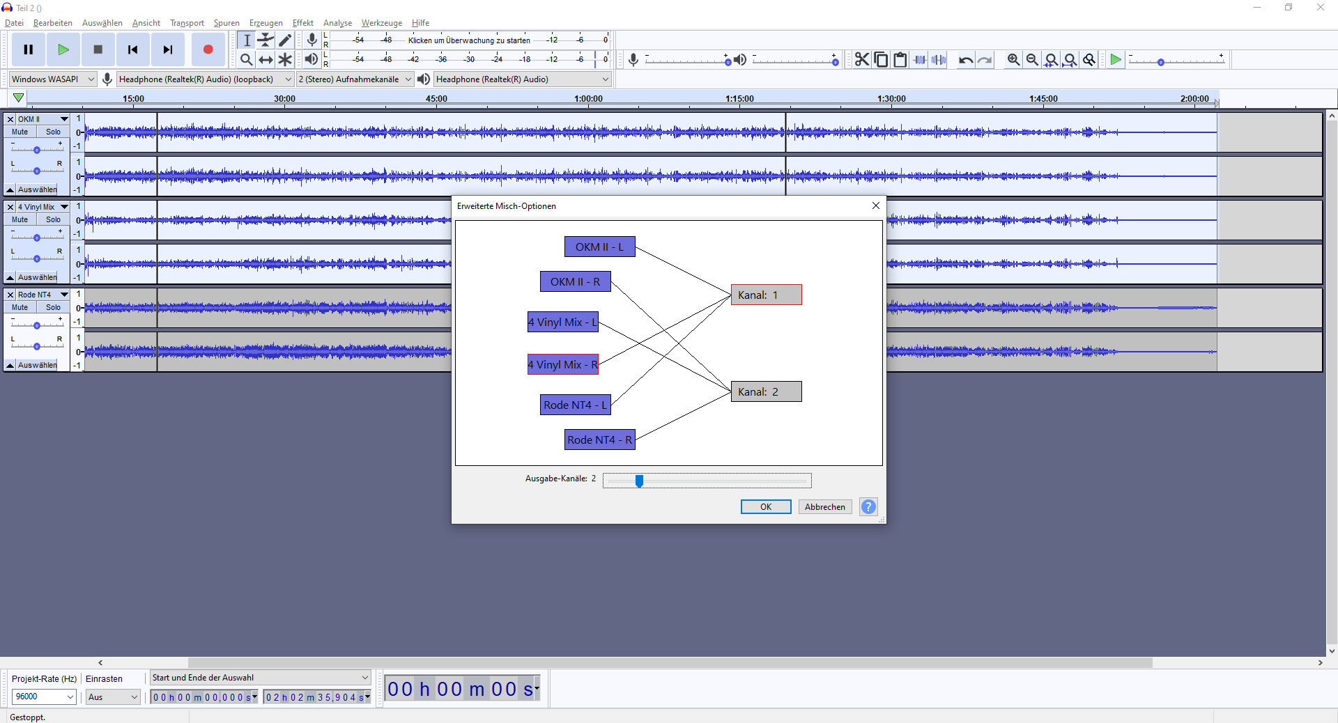 2026-03-17 John Cage - Prepared Piano (4 Vinyl 'hyperlinear Quad Motor Driver' Tape Echo Vocoder Mix) (aufnehmen Tape 34)