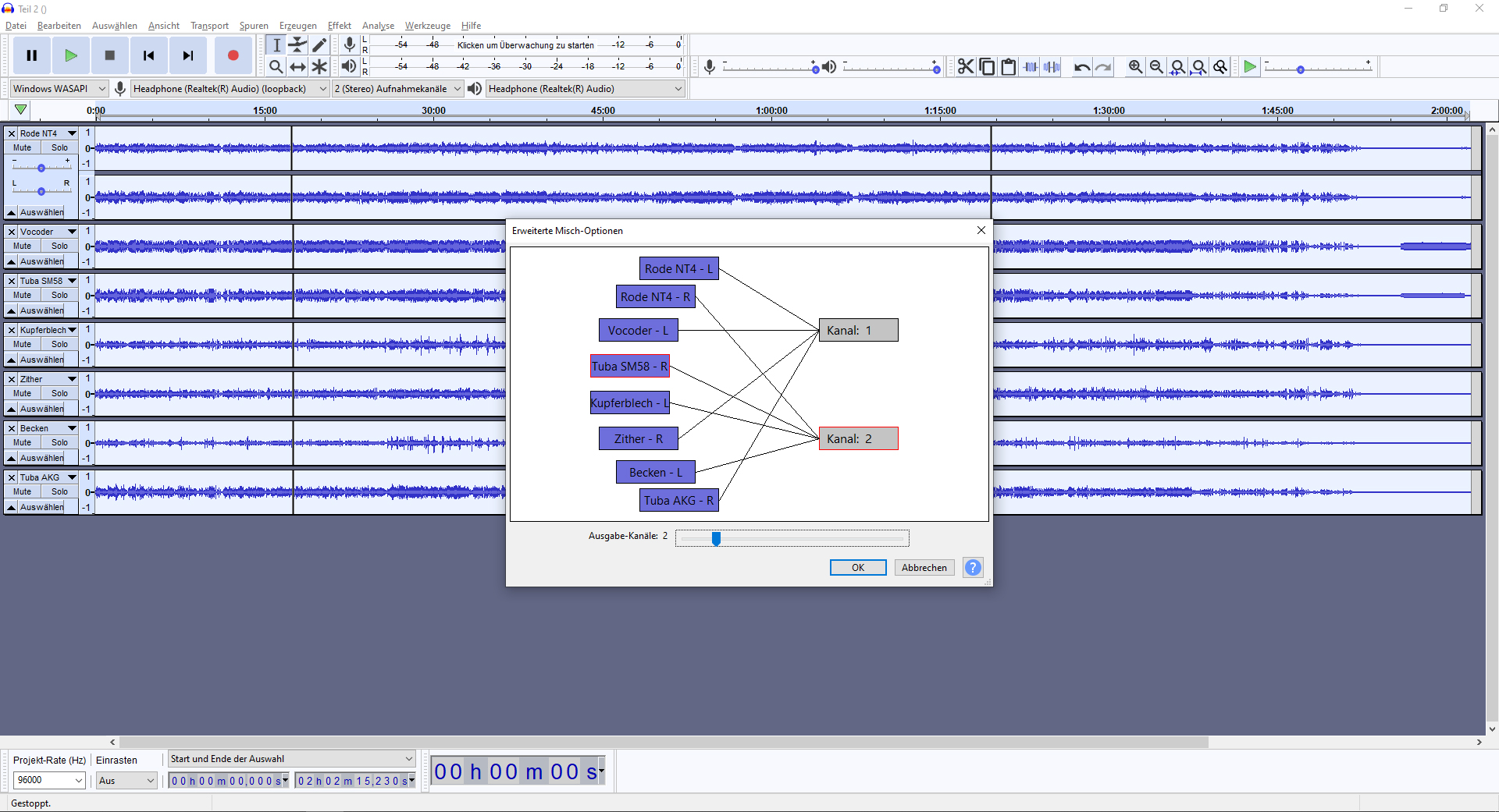 2026-03-17 John Cage - Prepared Piano (4 Vinyl 'hyperlinear Quad Motor Driver' Tape Echo Vocoder Mix) (aufnehmen Tape 34)
