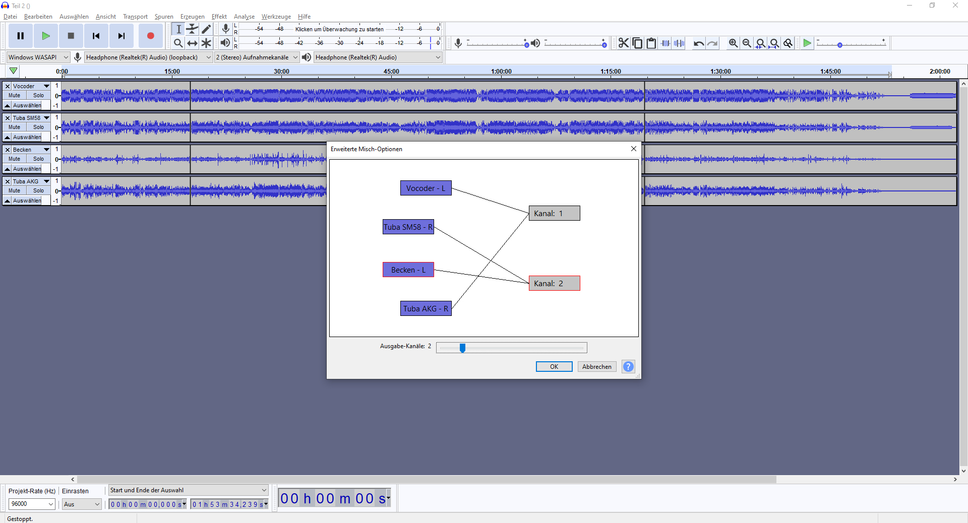 2026-03-17 John Cage - Prepared Piano (4 Vinyl 'hyperlinear Quad Motor Driver' Tape Echo Vocoder Mix) (aufnehmen Tape 34)