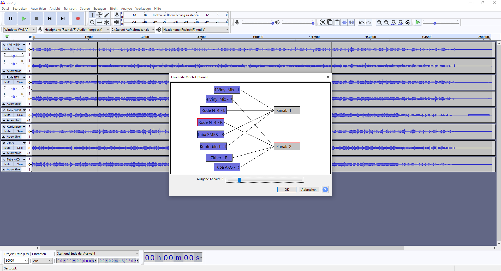 2026-03-17 John Cage - Prepared Piano (4 Vinyl 'hyperlinear Quad Motor Driver' Tape Echo Vocoder Mix) (aufnehmen Tape 34)