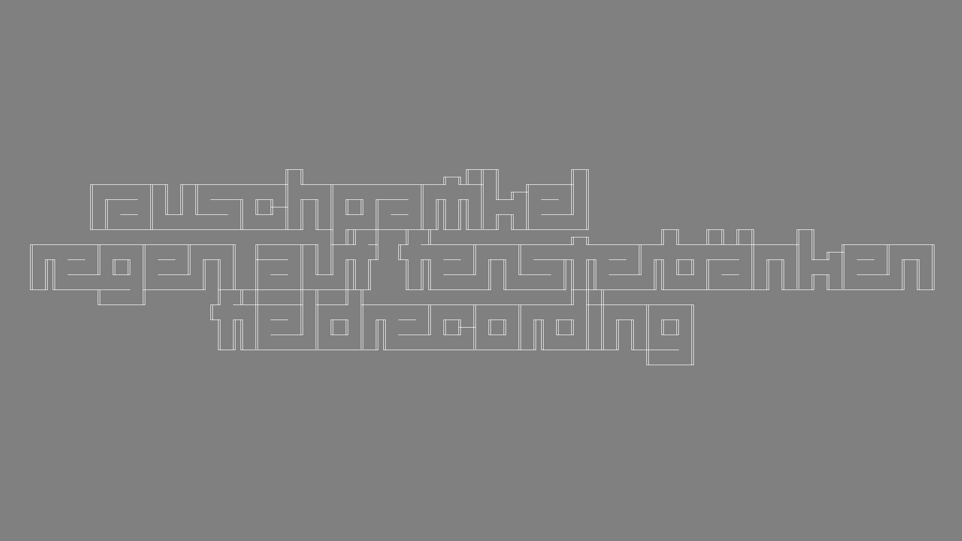 2021-03-12 Regen auf Fensterb�nken II (Fieldrecording + Typo Grafik Video)