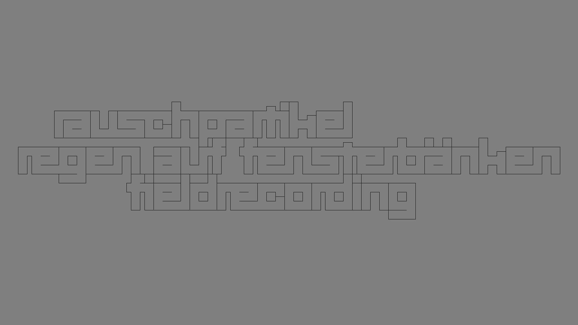 2021-03-12 Regen auf Fensterb�nken II (Fieldrecording + Typo Grafik Video)