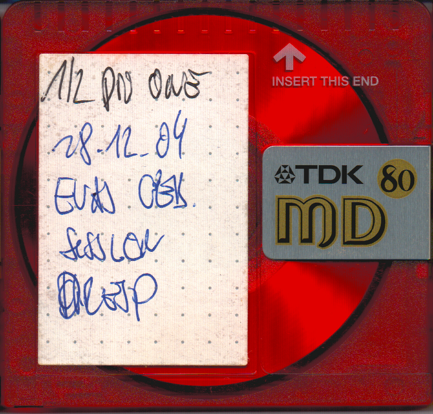 2004-12-28 Pro One Session 