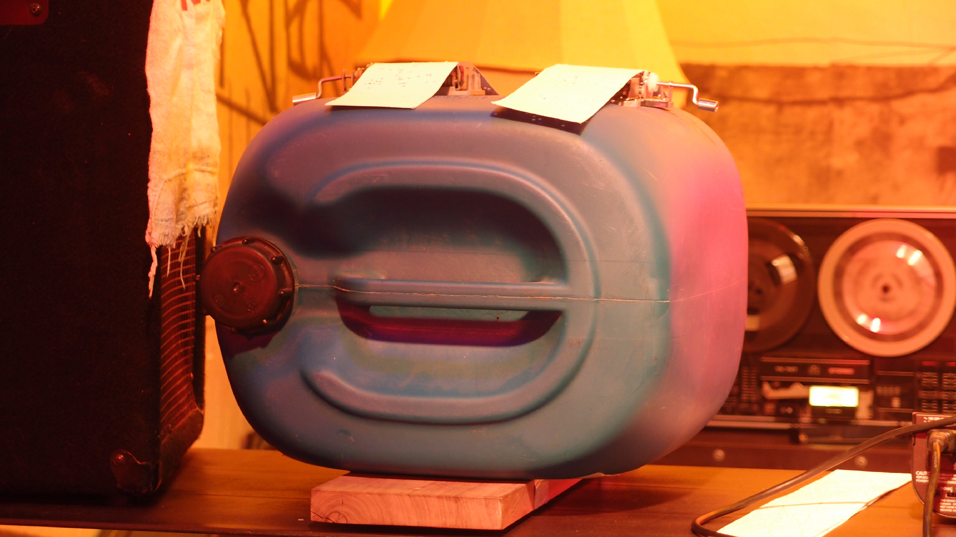 2021-10-25 Vocoder mit 2 Tonbändern (Audio, Foto, Grafk)