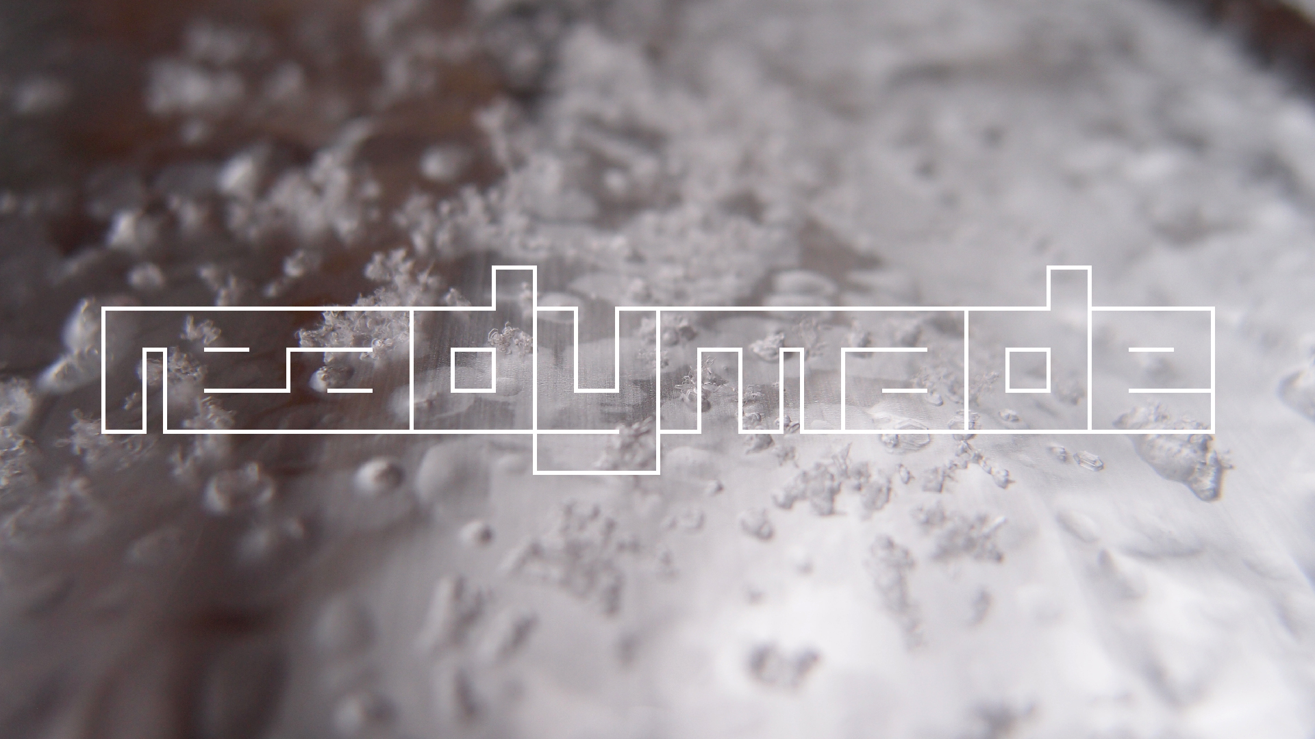 2021-12-09 & 10 Das Kleine Regen Rhythmus Orchester (Schnee auf Alufolie) (Audio, Foto, Typo Grafik)