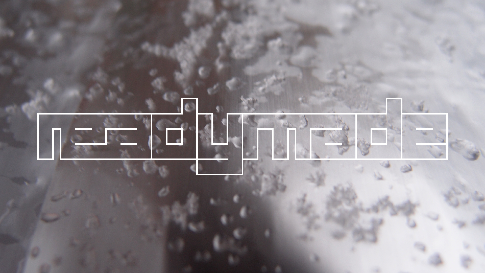 2021-12-09 & 10 Das Kleine Regen Rhythmus Orchester (Schnee auf Alufolie) (Audio, Foto, Typo Grafik)