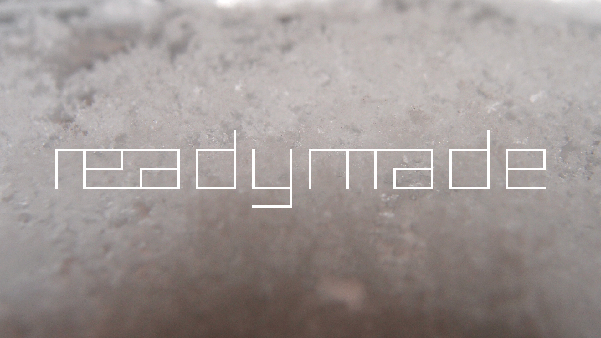 2021-12-09 & 10 Das Kleine Regen Rhythmus Orchester (Schnee auf Alufolie) (Audio, Foto, Typo Grafik)