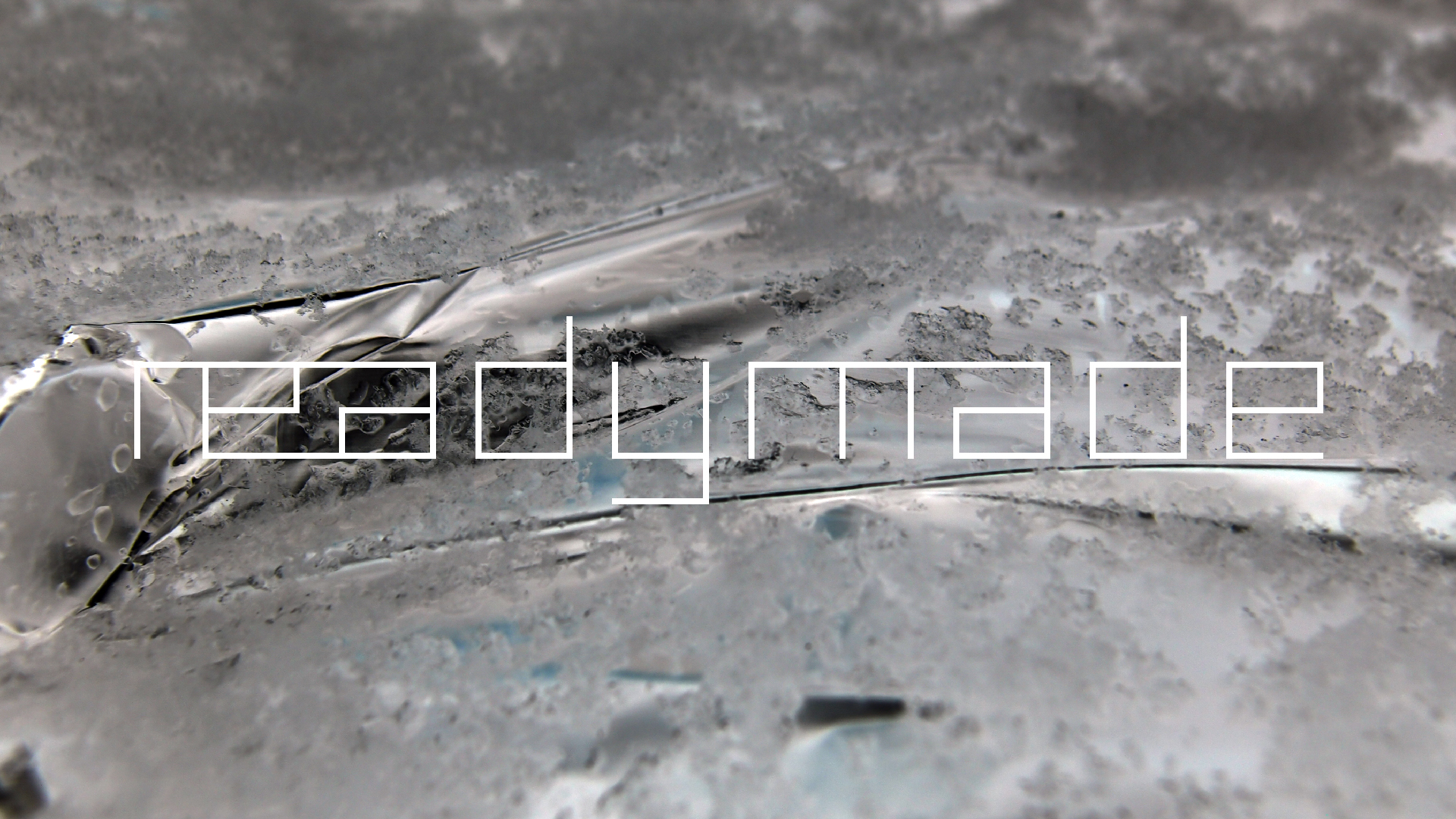 2021-12-09 & 10 Das Kleine Regen Rhythmus Orchester (Schnee auf Alufolie) (Audio, Foto, Typo Grafik)