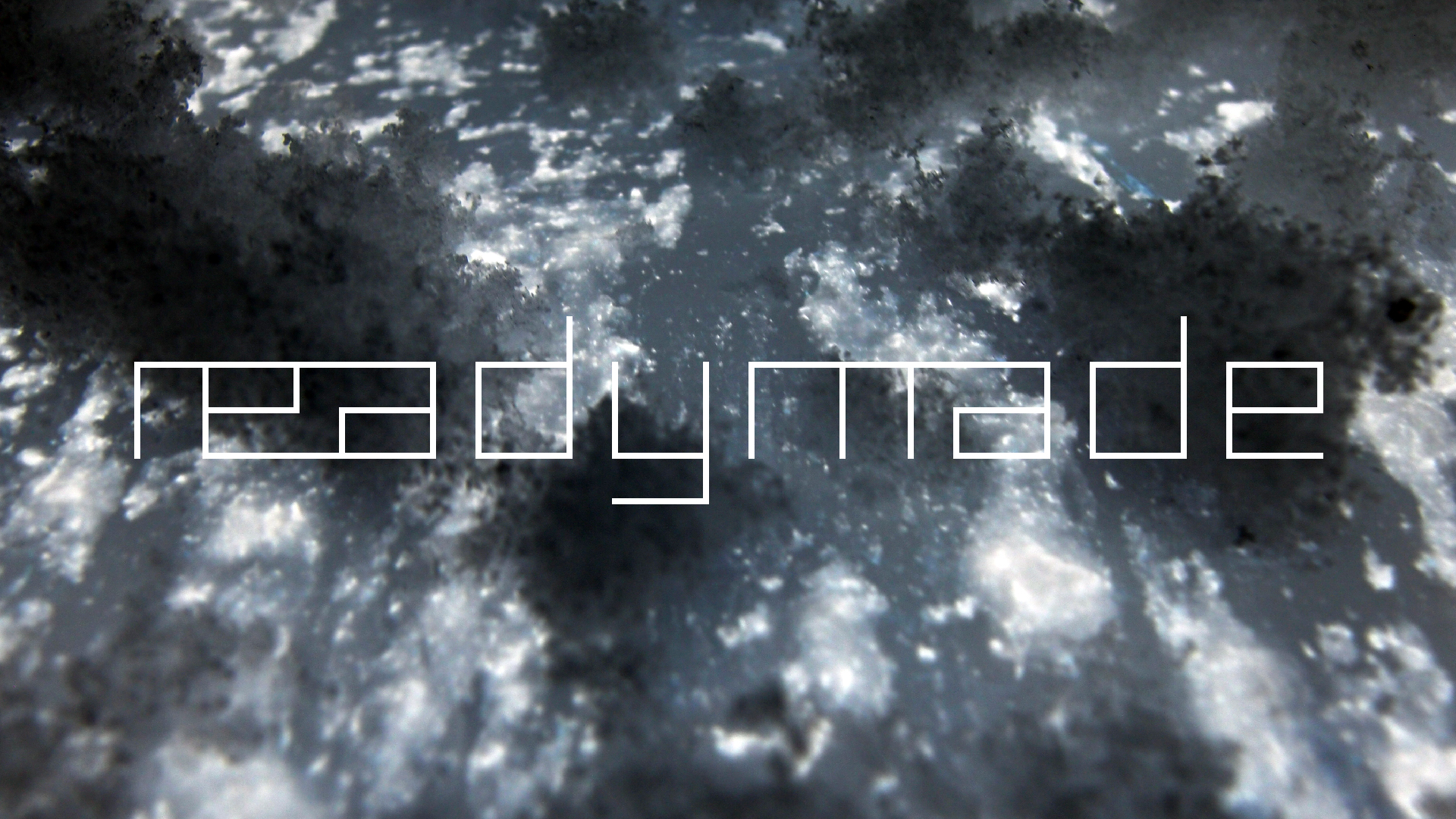 2021-12-09 & 10 Das Kleine Regen Rhythmus Orchester (Schnee auf Alufolie) (Audio, Foto, Typo Grafik)