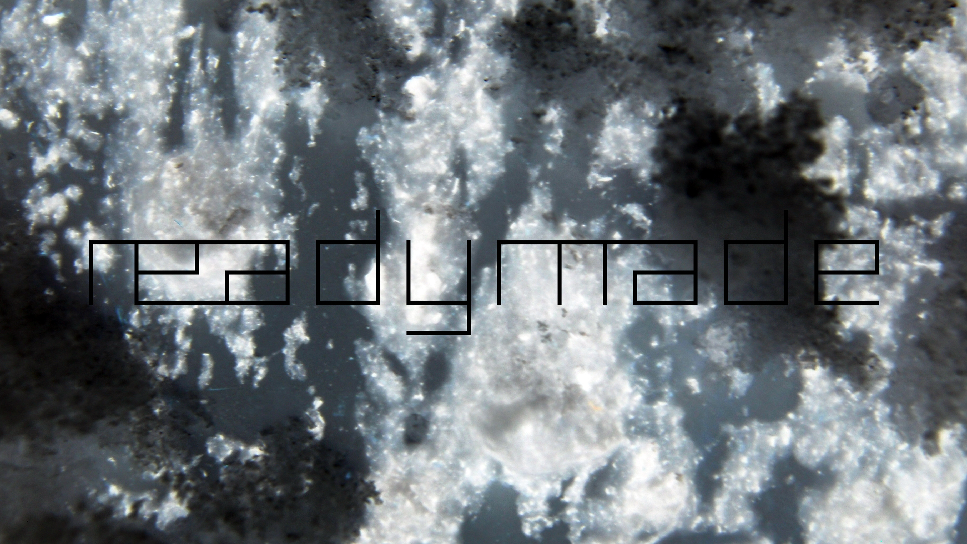 2021-12-09 & 10 Das Kleine Regen Rhythmus Orchester (Schnee auf Alufolie) (Audio, Foto, Typo Grafik)