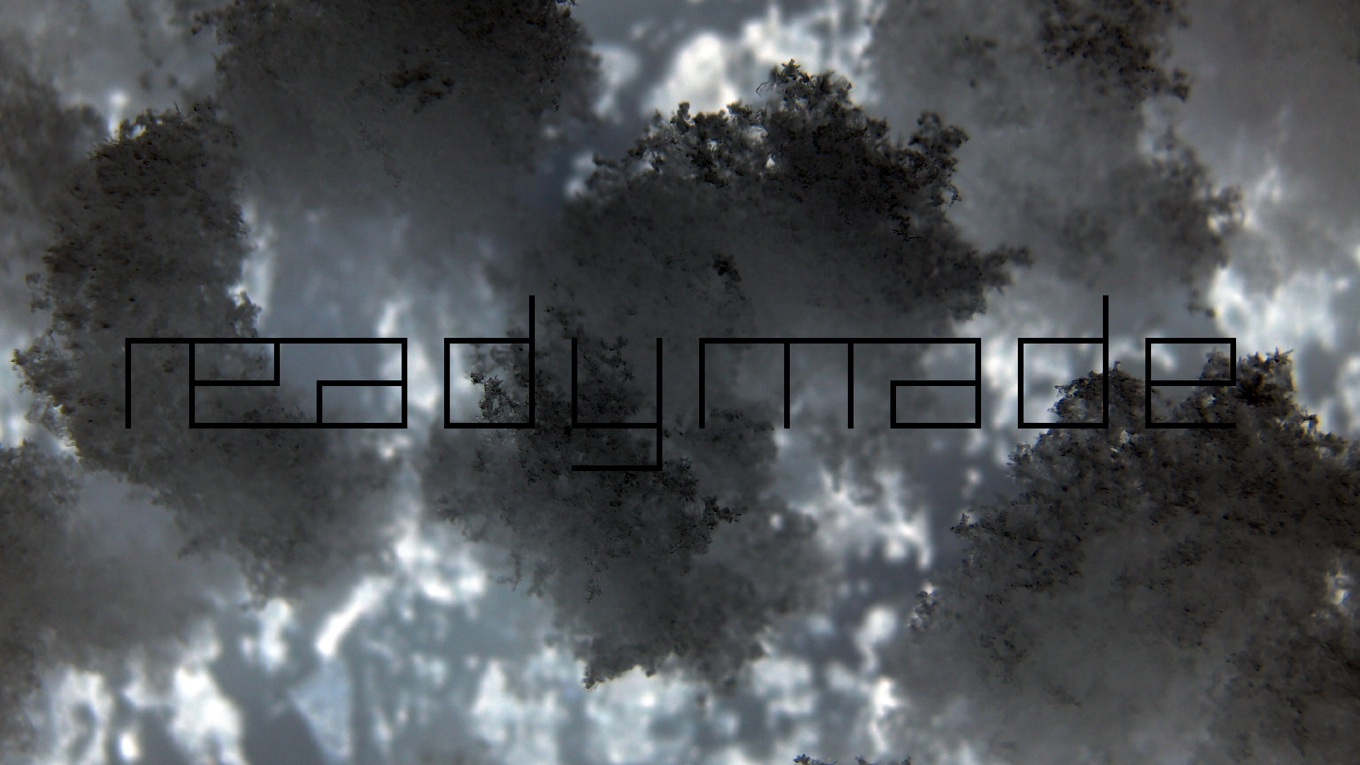 2021-12-09 & 10 Das Kleine Regen Rhythmus Orchester (Schnee auf Alufolie) (Audio, Foto, Typo Grafik)