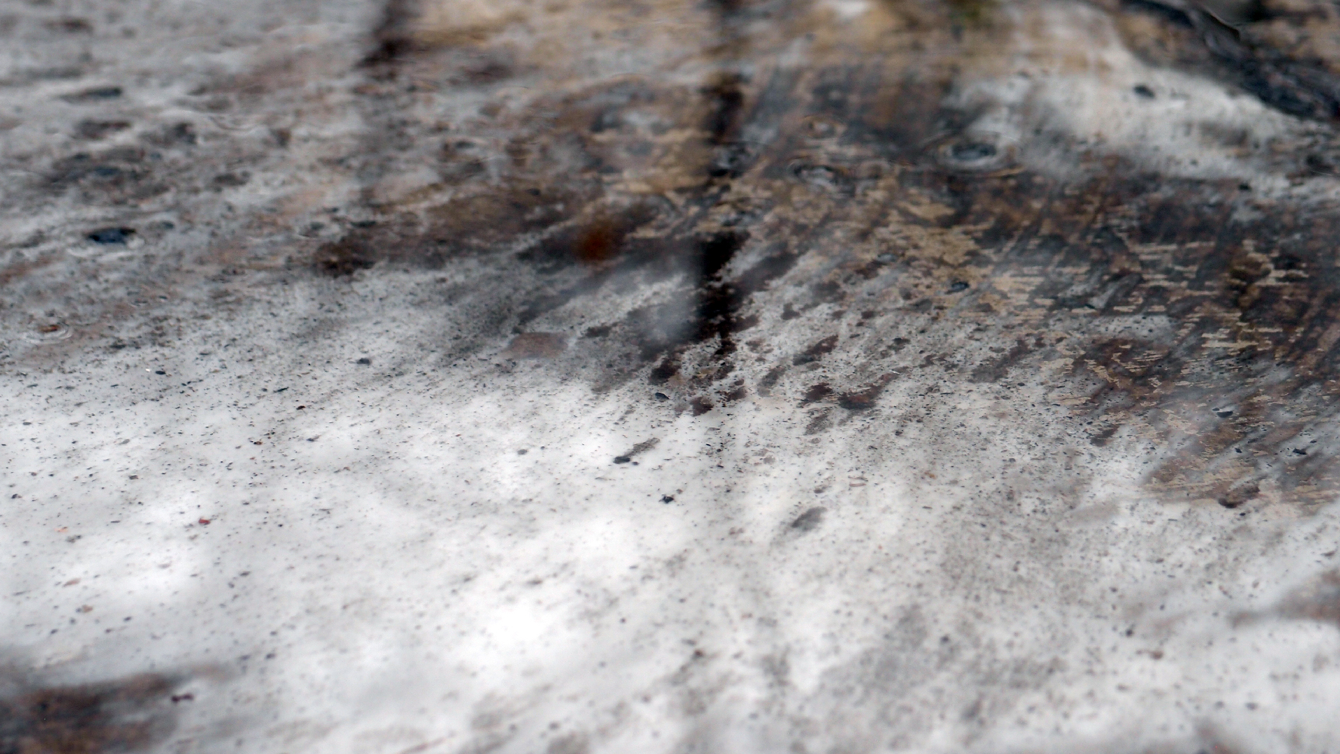 2021-12-09 & 10 Das Kleine Regen Rhythmus Orchester (Schnee auf Alufolie) (Audio, Foto, Typo Grafik)