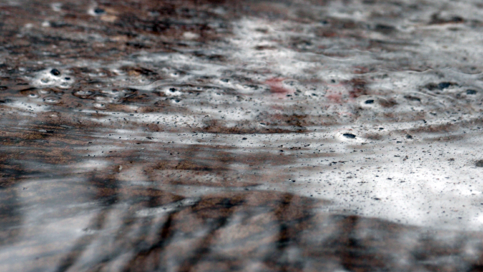 2021-12-09 & 10 Das Kleine Regen Rhythmus Orchester (Schnee auf Alufolie) (Audio, Foto, Typo Grafik)