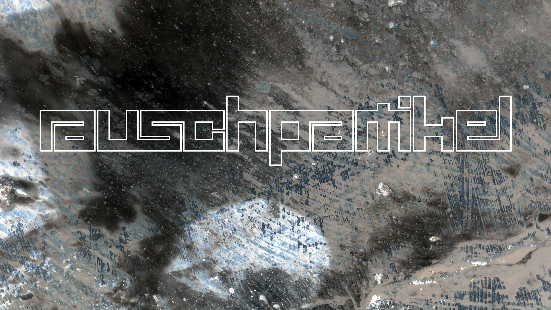 2021-12-09 & 10 Das Kleine Regen Rhythmus Orchester (Schnee auf Alufolie) (Audio, Foto, Typo Grafik)