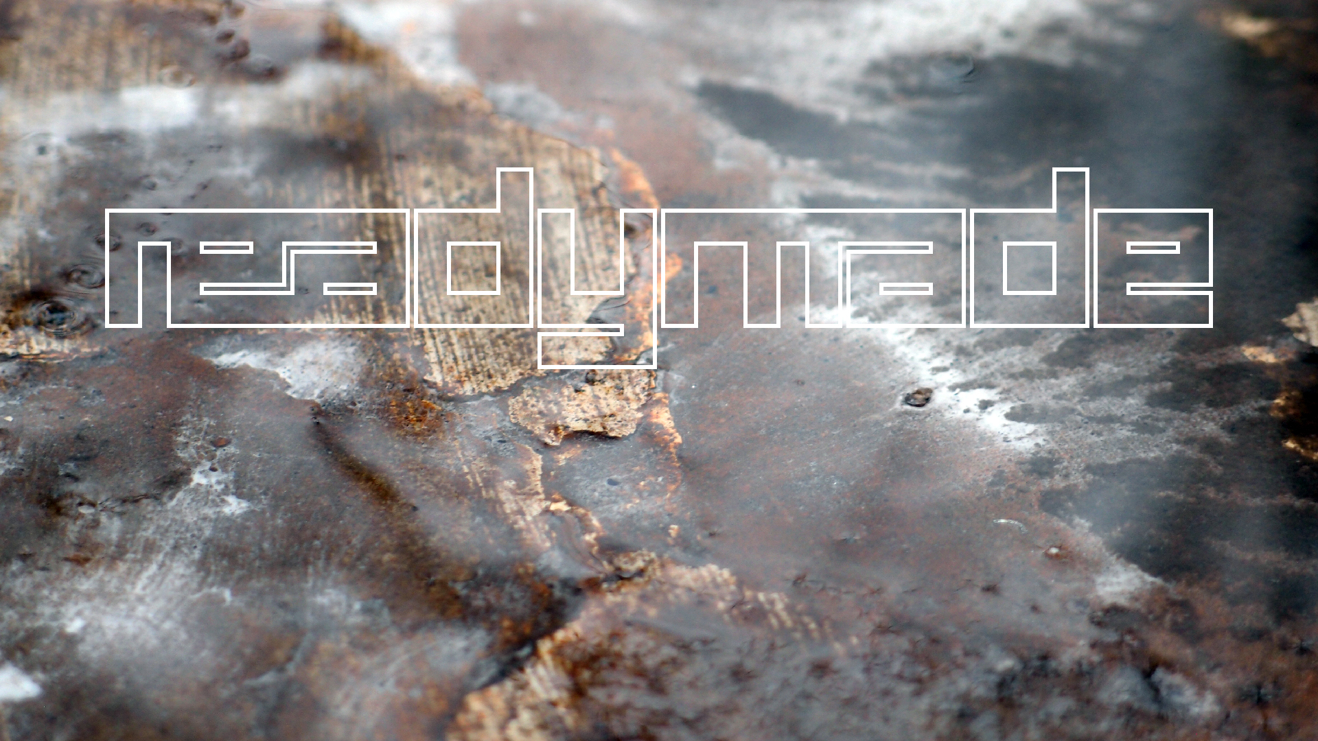 2021-12-09 & 10 Das Kleine Regen Rhythmus Orchester (Schnee auf Alufolie) (Audio, Foto, Typo Grafik)