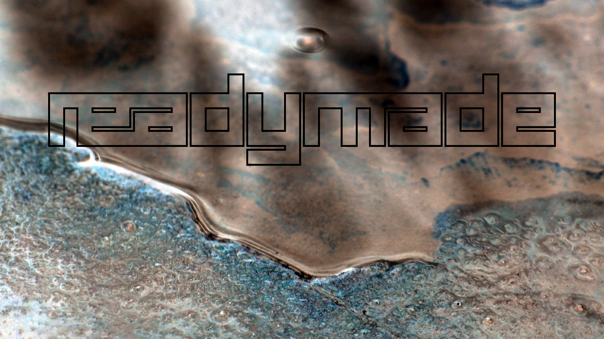 2021-12-09 & 10 Das Kleine Regen Rhythmus Orchester (Schnee auf Alufolie) (Audio, Foto, Typo Grafik)