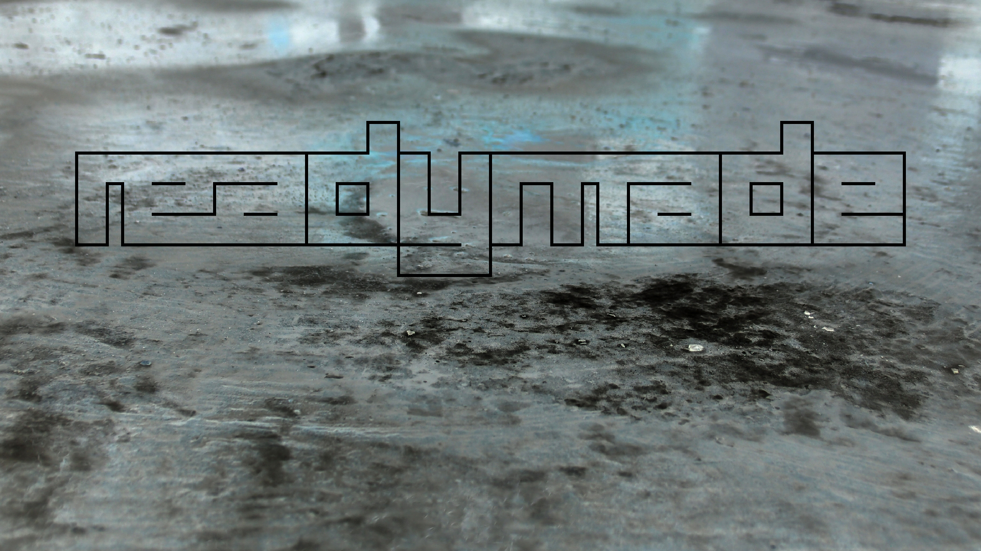 2021-12-09 & 10 Das Kleine Regen Rhythmus Orchester (Schnee auf Alufolie) (Audio, Foto, Typo Grafik)